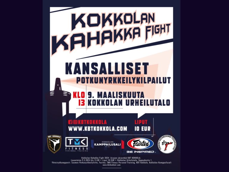 Kokkolan Kahakka Fight juliste