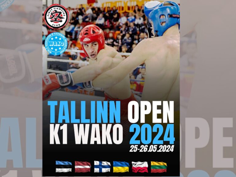 Tallinn Open K1 Wako 2024 tapahtumakuva