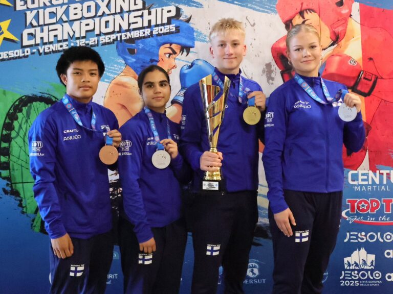 Nuorten EM 2025 mitalistit