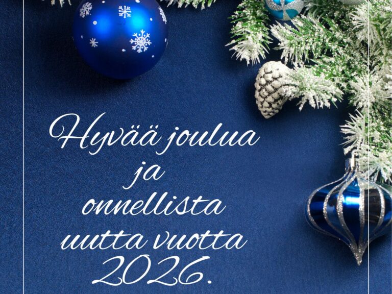 Hyvää joulua 2025