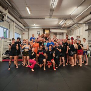 GB Gymin syysleirin 2026 osallistujat yhteiskuvassa